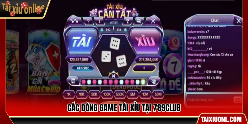 Danh sách phiên bản tại 789club tài xỉu online 